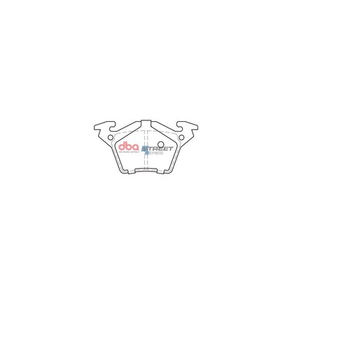 DBA Brake Pads Set - Street Series - DB1987SS Brake Pads Brake Parts