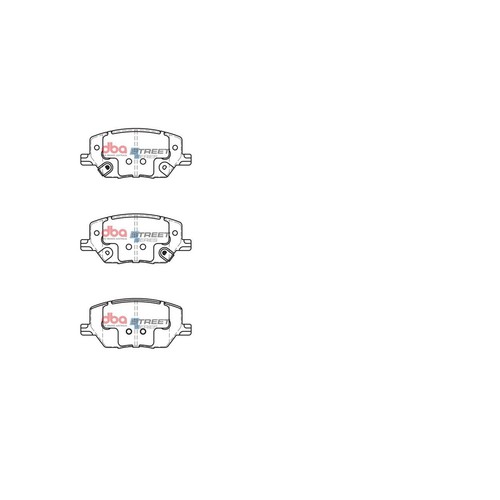 DBA Brake Pads Set - Street Series - DB2399SS Brake Pads Brake Parts
