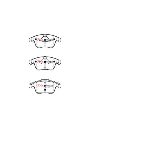 DBA Brake Pads Set - Street Series - DB2184SS Brake Pads Brake Parts