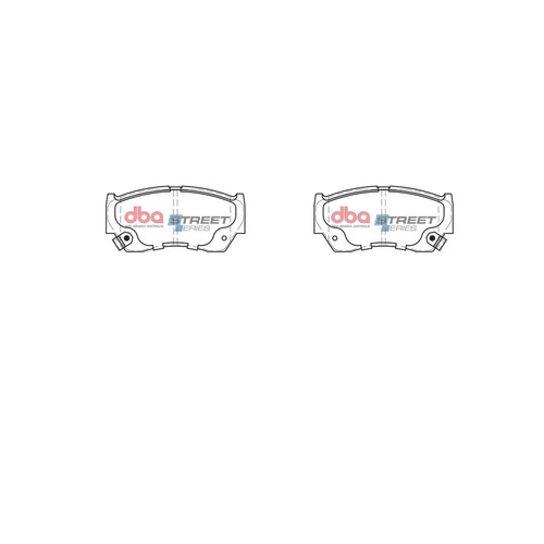 DBA Brake Pads Set - Street Series - DB1367SS Brake Pads Brake Parts