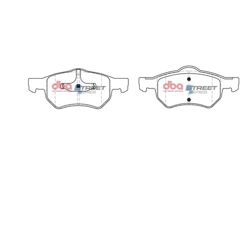 DBA Brake Pads Set - Street Series - DB1848SS Brake Pads Brake Parts