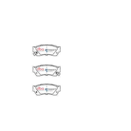 DBA Brake Pads Set - Street Series - DB1155SS Brake Pads Brake Parts