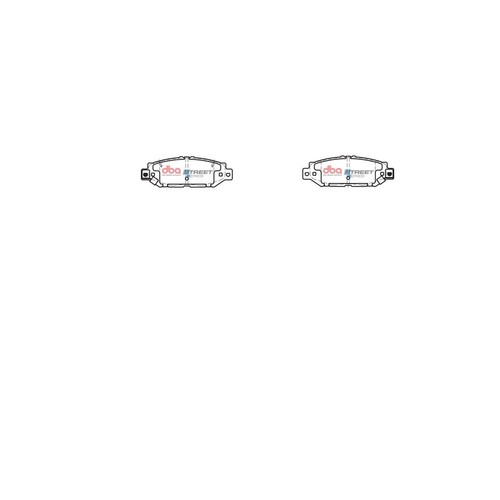 DBA Brake Pads Set - Street Series - DB1396SS Brake Pads Brake Parts