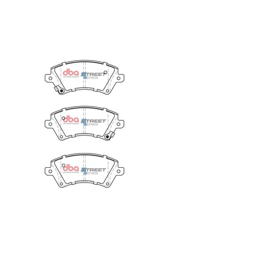 DBA Brake Pads Set - Street Series - DB1714SS Brake Pads Brake Parts