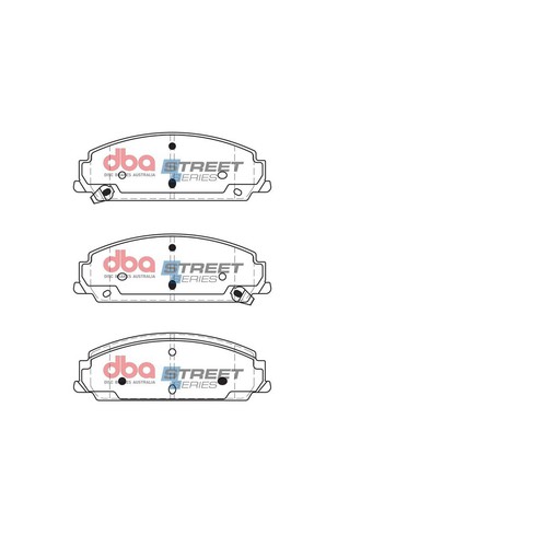 DBA Brake Pads Set - Street Series - DB1765SS Brake Pads Brake Parts