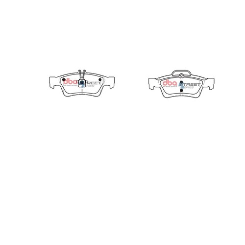 DBA Brake Pads Set - Street Series - DB1657SS Brake Pads Brake Parts