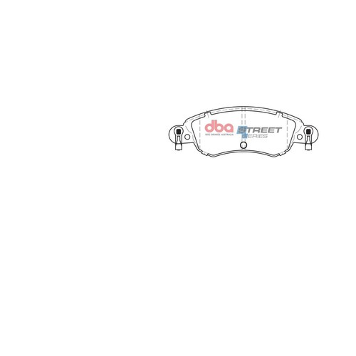 DBA Brake Pads Set - Street Series - DB2297SS Brake Pads Brake Parts