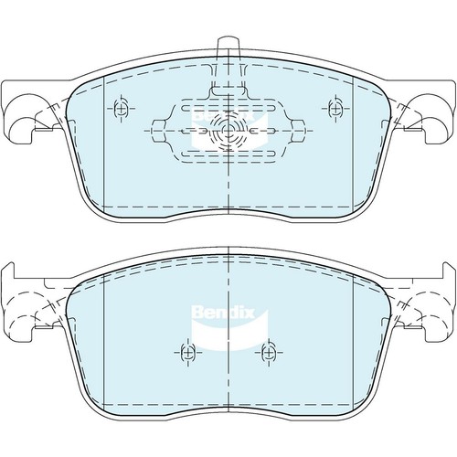 Bendix Brake Pads Set - Euro+ - DB2547 EURO+ Brake Pads Brake Parts