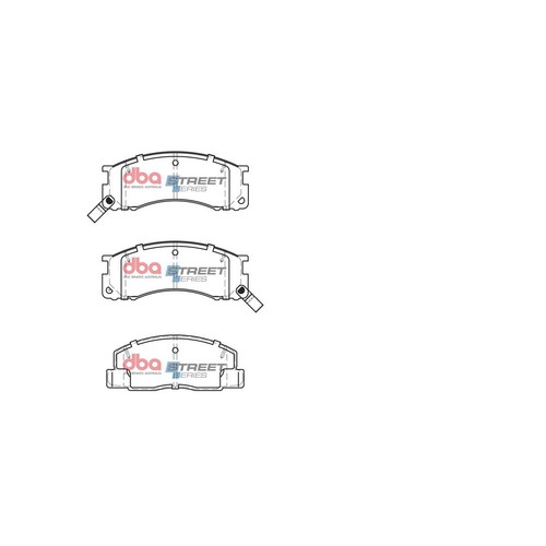 DBA Brake Pads Set - Street Series - DB1215SS Brake Pads Brake Parts