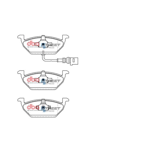 DBA Brake Pads Set - Street Series - DB1405SS Brake Pads Brake Parts