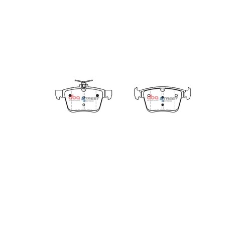 DBA Brake Pads Set - Street Series - DB2384SS Brake Pads Brake Parts