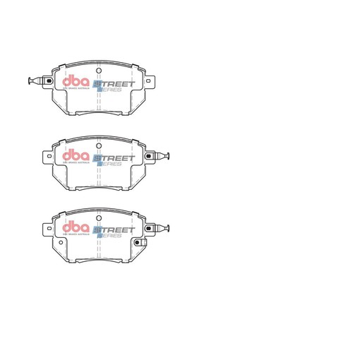 DBA Brake Pads Set - Street Series - DB1516SS Brake Pads Brake Parts