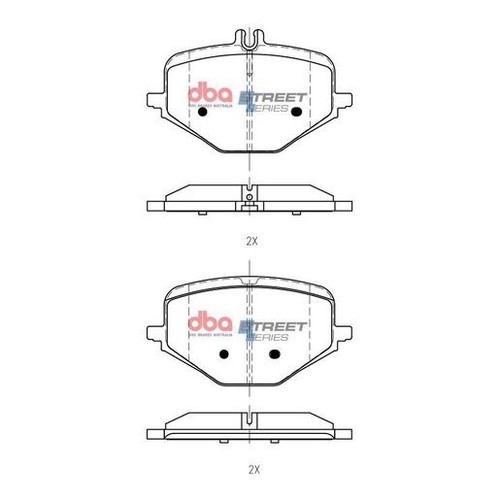 DBA Brake Pads Set - Street Series - DB15266SS Brake Pads Brake Parts