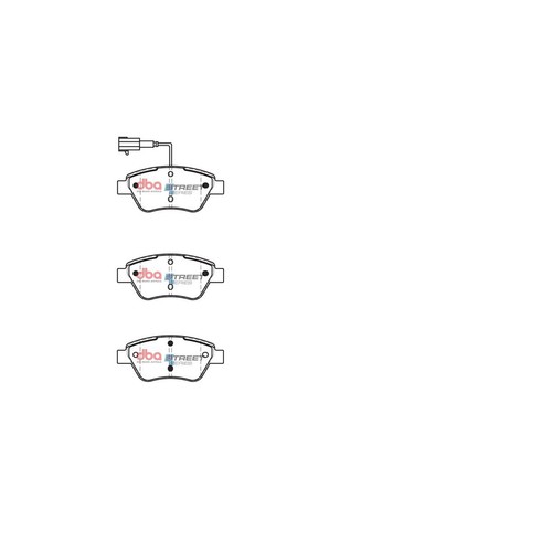DBA Brake Pads Set - Street Series - DB2258SS Brake Pads Brake Parts