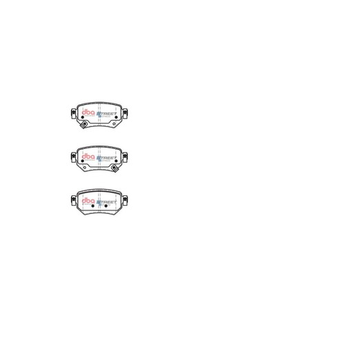 DBA Brake Pads Set - Street Series - DB2425SS Brake Pads Brake Parts