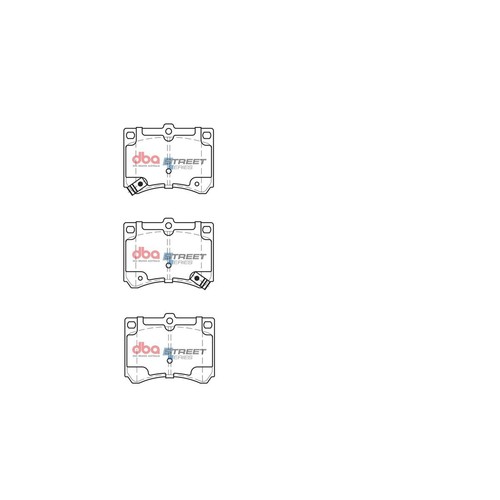 DBA Brake Pads Set - Street Series - DB1177SS Brake Pads Brake Parts