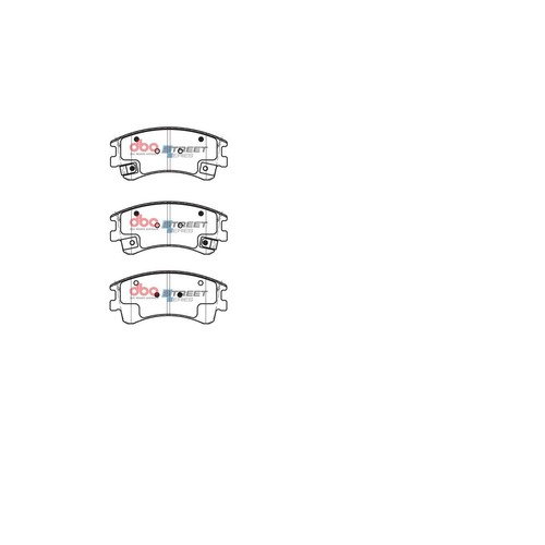 DBA Brake Pads Set - Street Series - DB1484SS Brake Pads Brake Parts