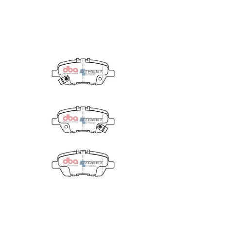 DBA Brake Pads Set - Street Series - DB1847SS Brake Pads Brake Parts