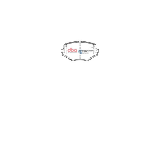 DBA Brake Pads Set - Street Series - DB1282SS Brake Pads Brake Parts