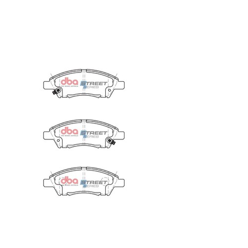 DBA Brake Pads Set - Street Series - DB1830SS Brake Pads Brake Parts