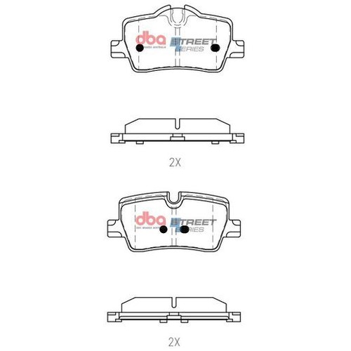 DBA Brake Pads Set - Street Series - DB15191SS Brake Pads Brake Parts
