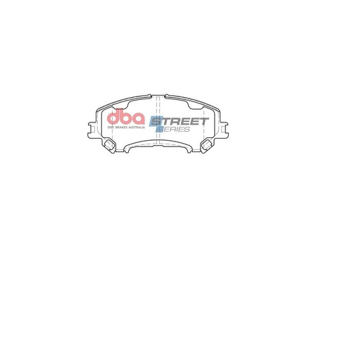 DBA Brake Pads Set - Street Series - DB2345SS Brake Pads Brake Parts