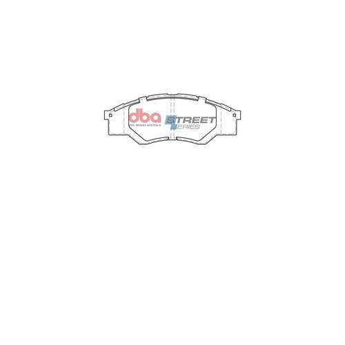 DBA Brake Pads Set - Street Series - DB1741SS Brake Pads Brake Parts