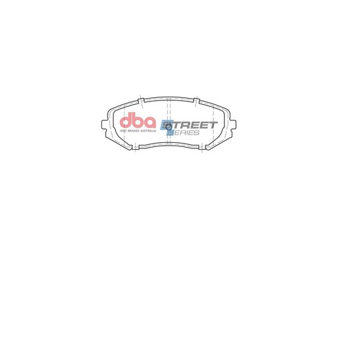 DBA Brake Pads Set - Street Series - DB1842SS Brake Pads Brake Parts