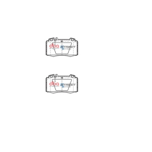 DBA Brake Pads Set - Street Series - DB1453SS Brake Pads Brake Parts
