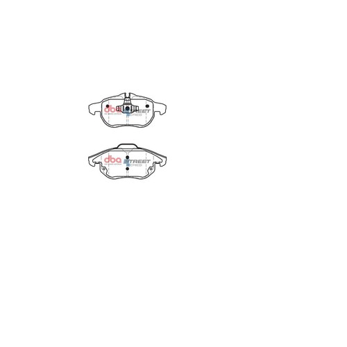 DBA Brake Pads Set - Street Series - DB1664SS Brake Pads Brake Parts