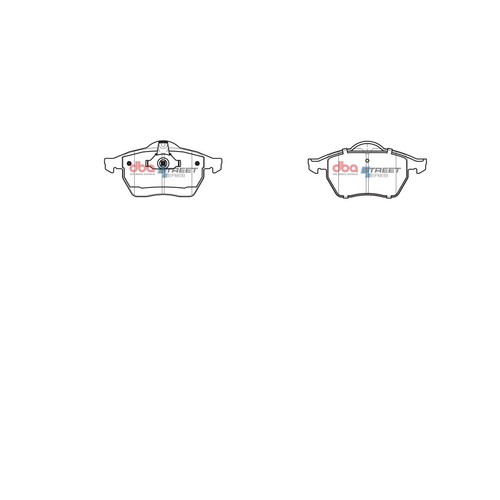 DBA Brake Pads Set - Street Series - DB1351SS Brake Pads Brake Parts