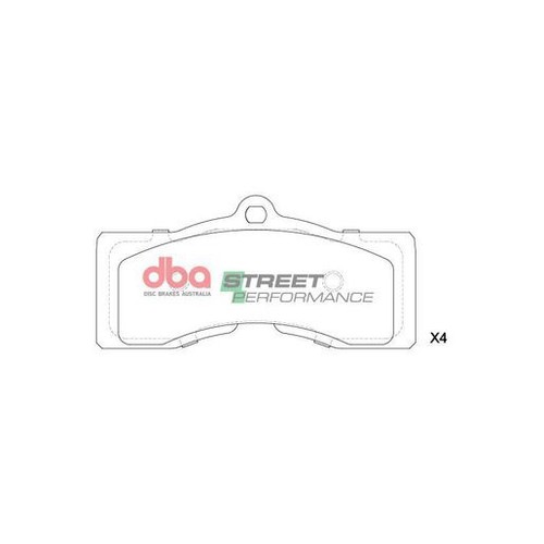 DBA Brake Pads Set - Street Performance - DB7028ASP Brake Pads Brake Parts