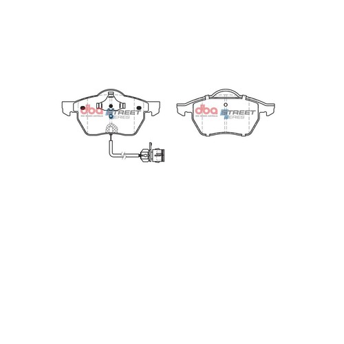 DBA Brake Pads Set - Street Series - DB1404SS Brake Pads Brake Parts