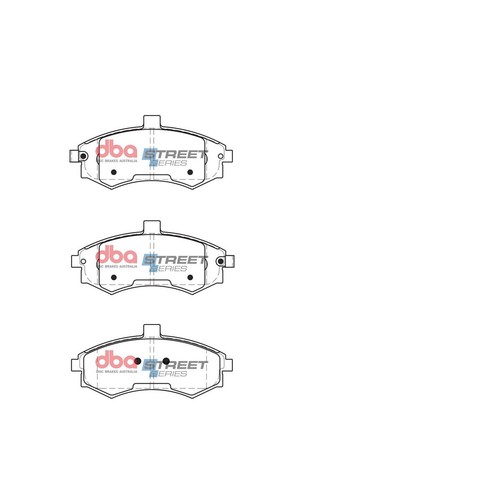 DBA Brake Pads Set - Street Series - DB1503SS Brake Pads Brake Parts Brake Pads
