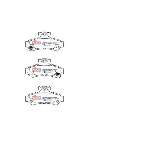 DBA Brake Pads Set - Street Series - DB1475SS Brake Pads Brake Parts Brake Pads