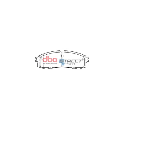 DBA Brake Pads Set - Street Series - DB1244SS Brake Pads Brake Parts