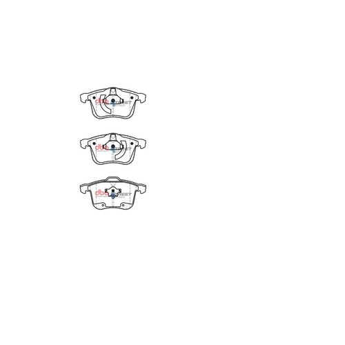 DBA Brake Pads Set - Street Series - DB1762SS Brake Pads Brake Parts