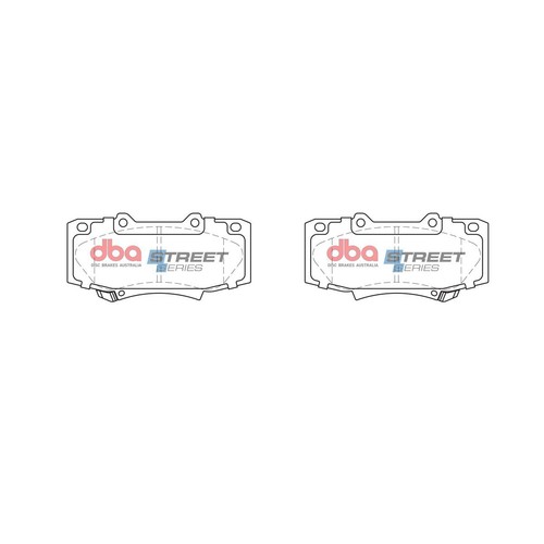 DBA Brake Pads Set - Street Series - DB2221SS Brake Pads Brake Parts