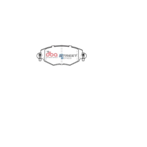 DBA Brake Pads Set - Street Series - DB1479SS Brake Pads Brake Parts
