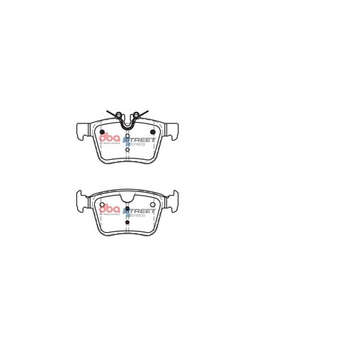 DBA Brake Pads Set - Street Series - DB15059SS Brake Pads Brake Parts