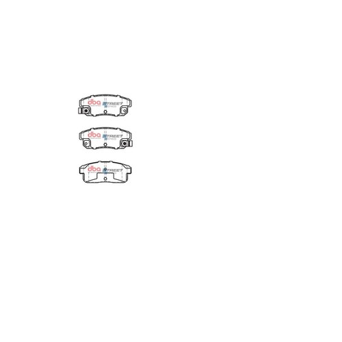 DBA Brake Pads Set - Street Series - DB1671SS Brake Pads Brake Parts
