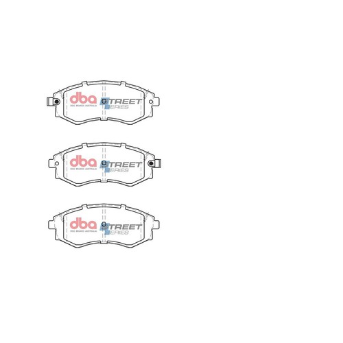 DBA Brake Pads Set - Street Series - DB1167SS Brake Pads Brake Parts