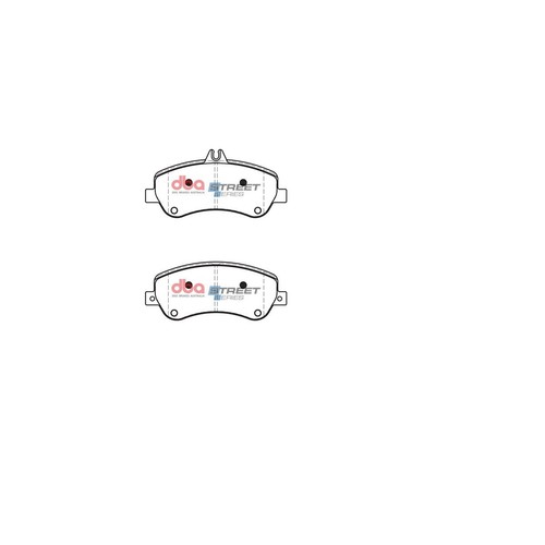 DBA Brake Pads Set - Street Series - DB2213SS Brake Pads Brake Parts