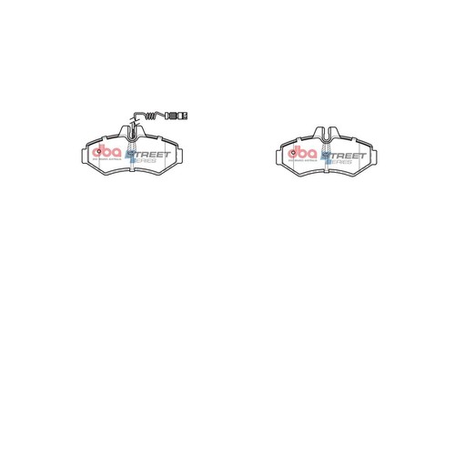DBA Brake Pads Set - Street Series - DB1961SS Brake Pads Brake Parts