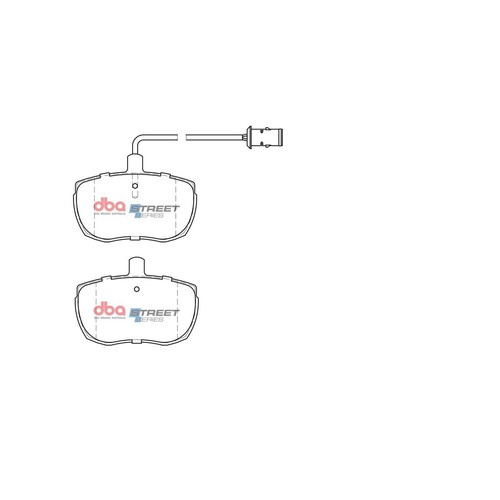 DBA Brake Pads Set - Street Series - DB885SS Brake Pads Brake Parts