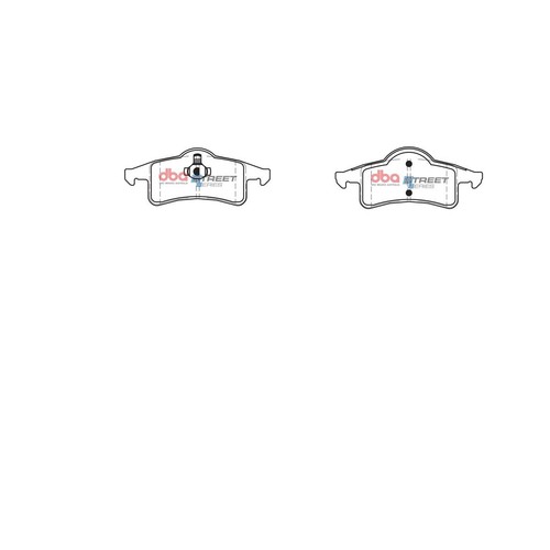 DBA Brake Pads Set - Street Series - DB1717SS Brake Pads Brake Parts