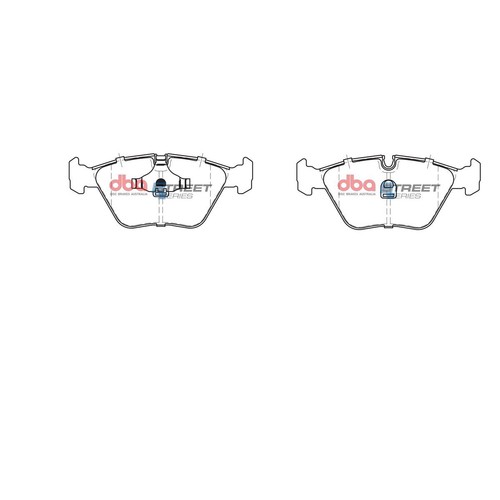 DBA Brake Pads Set - Street Series - DB1242SS Brake Pads Brake Parts