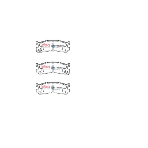 DBA Brake Pads Set - Street Series - DB1222SS Brake Pads Brake Parts