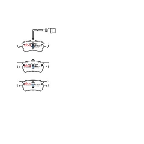 DBA Brake Pads Set - Street Series - DB2201SS Brake Pads Brake Parts