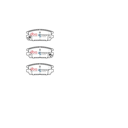 DBA Brake Pads Set - Street Series - DB1238SS Brake Pads Brake Parts